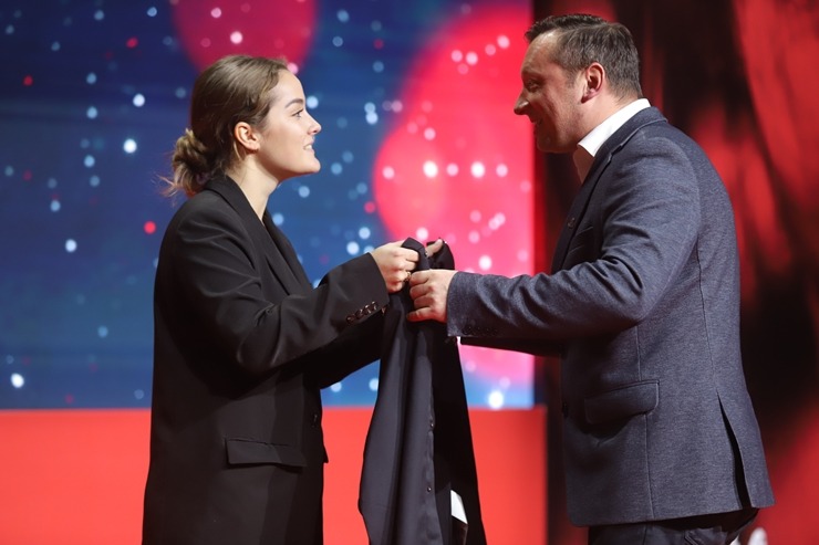Slavenais gardēžu ceļvedis «Michelin Guide» svinīgā ceremonijā nosaka labākos Latvijas restorānus. Foto: Rojs Maizītis Slavenais gardēžu ceļvedis «Michelin Guide» svinīgā ceremonijā nosaka labākos Latvijas restorānus. Foto: Rojs Maizītis 346763