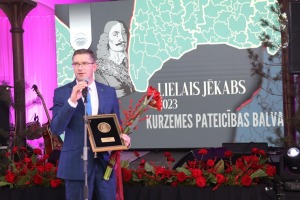 Jaunmoku pilī tiek pasniegtas Kurzemes tūrisma 2023.gada balvas «LIELAIS JĒKABS» 50