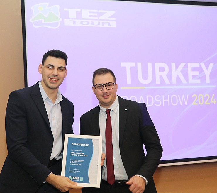 Tūroperators «Tez Tour Latvija» rīko izzinošu «Turkey Roadshow 2024» Latvijas ceļojumu konsultantiem 349053