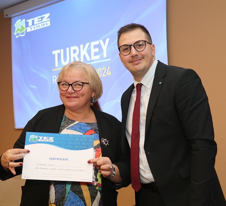 Tūroperators «Tez Tour Latvija» rīko izzinošu «Turkey Roadshow 2024» Latvijas ceļojumu konsultantiem Tūroperators «Tez Tour Latvija» rīko izzinošu «Turkey Roadshow 2024» Latvijas ceļojumu konsultantiem 349074