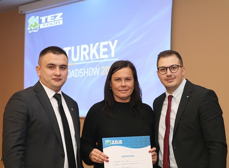 Tūroperators «Tez Tour Latvija» rīko izzinošu «Turkey Roadshow 2024» Latvijas ceļojumu konsultantiem 349076