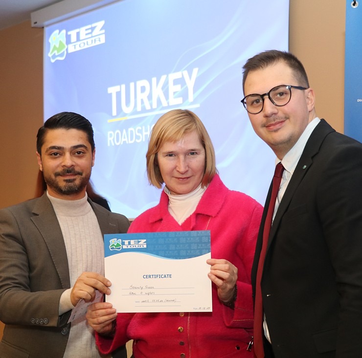 Tūroperators «Tez Tour Latvija» rīko izzinošu «Turkey Roadshow 2024» Latvijas ceļojumu konsultantiem 349077