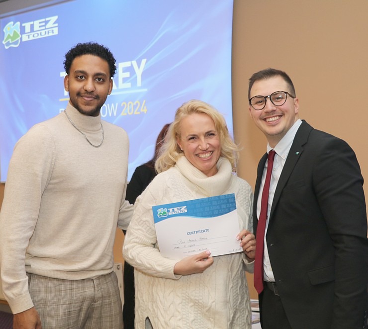 Tūroperators «Tez Tour Latvija» rīko izzinošu «Turkey Roadshow 2024» Latvijas ceļojumu konsultantiem Tūroperators «Tez Tour Latvija» rīko izzinošu «Turkey Roadshow 2024» Latvijas ceļojumu konsultantiem 349080
