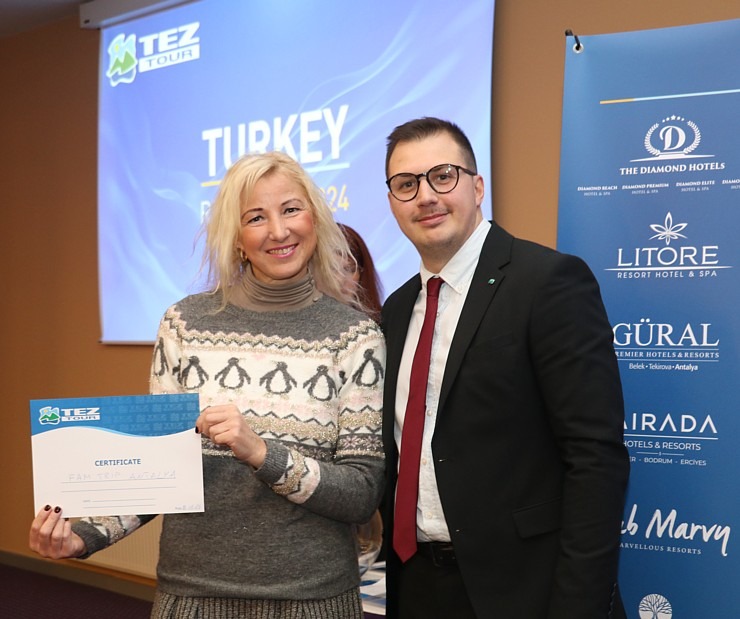Tūroperators «Tez Tour Latvija» rīko izzinošu «Turkey Roadshow 2024» Latvijas ceļojumu konsultantiem Tūroperators «Tez Tour Latvija» rīko izzinošu «Turkey Roadshow 2024» Latvijas ceļojumu konsultantiem 349081