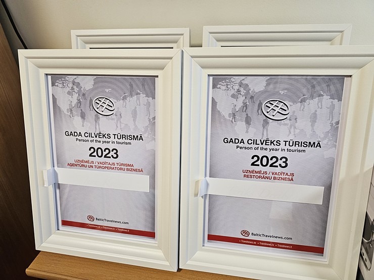 Vecrīgas viesnīcā «Pullman Riga Old Town» lemj «GADA CILVĒKS TŪRISMĀ 2023» žūrija 349396