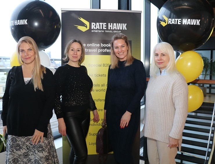 Starptautiskais ceļojumu tehnoloģiju uzņēmums «Rate Hawk» atzīmē ražīgo sadarbību ar Latvijas tūrisma firmām Starptautiskais ceļojumu tehnoloģiju uzņēmums «Rate Hawk» atzīmē ražīgo sadarbību ar Latvijas tūrisma firmām 350299