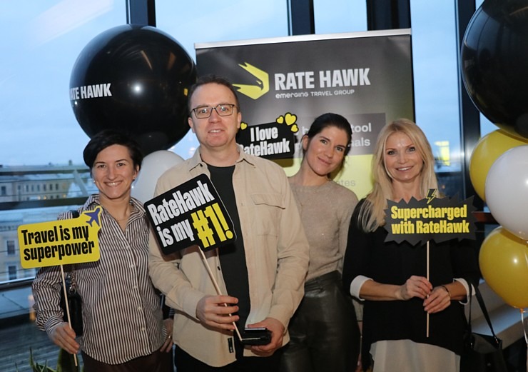 Starptautiskais ceļojumu tehnoloģiju uzņēmums «Rate Hawk» atzīmē ražīgo sadarbību ar Latvijas tūrisma firmām Starptautiskais ceļojumu tehnoloģiju uzņēmums «Rate Hawk» atzīmē ražīgo sadarbību ar Latvijas tūrisma firmām 350329