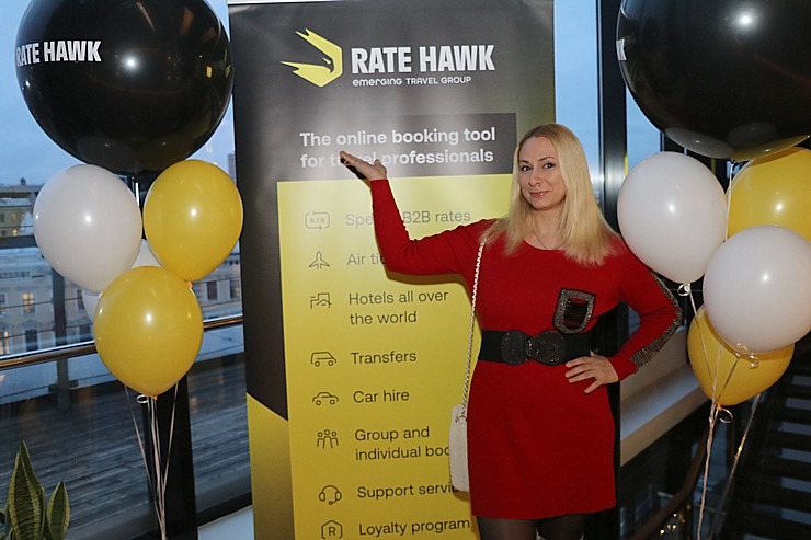 Starptautiskais ceļojumu tehnoloģiju uzņēmums «Rate Hawk» atzīmē ražīgo sadarbību ar Latvijas tūrisma firmām Starptautiskais ceļojumu tehnoloģiju uzņēmums «Rate Hawk» atzīmē ražīgo sadarbību ar Latvijas tūrisma firmām 350333