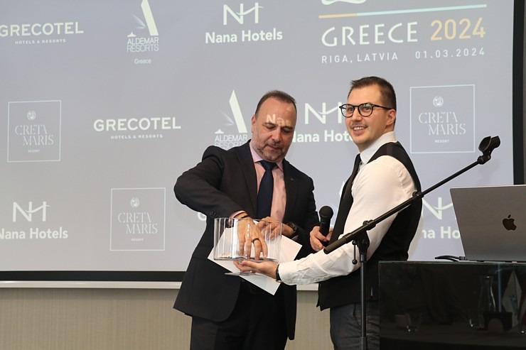 Tūroperators «Tez Tour Latvija» kopā ar Grieķijas viesnīcām rīko «Greece RoadShow 2024» ceļojumu konsultantiem Tūroperators «Tez Tour Latvija» kopā ar Grieķijas viesnīcām rīko «Greece RoadShow 2024» ceļojumu konsultantiem 350544