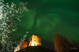 Burvīgo ziemeļblāzmu Ludzā piefiksēja fotogrāfe Ligita Karvele 3