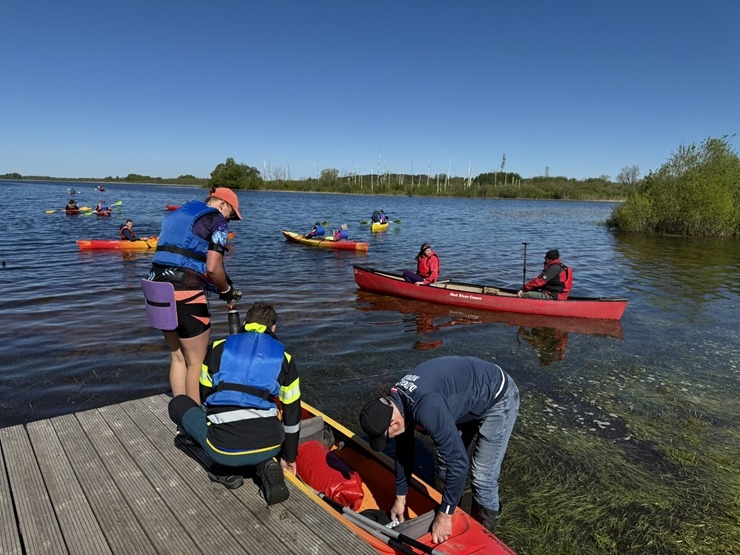 Višķos pulcējas uz ilggadējo Augšdaugavas novada tūrisma triatlonu. Foto: visitdaugavpils.lv 353682