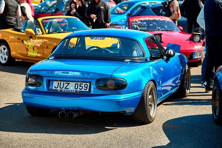 Pie Arēnas Rīga notiek starptautisks japāņu auto saiets Japfest Riga. Foto: Artūrs Umbraško 353793