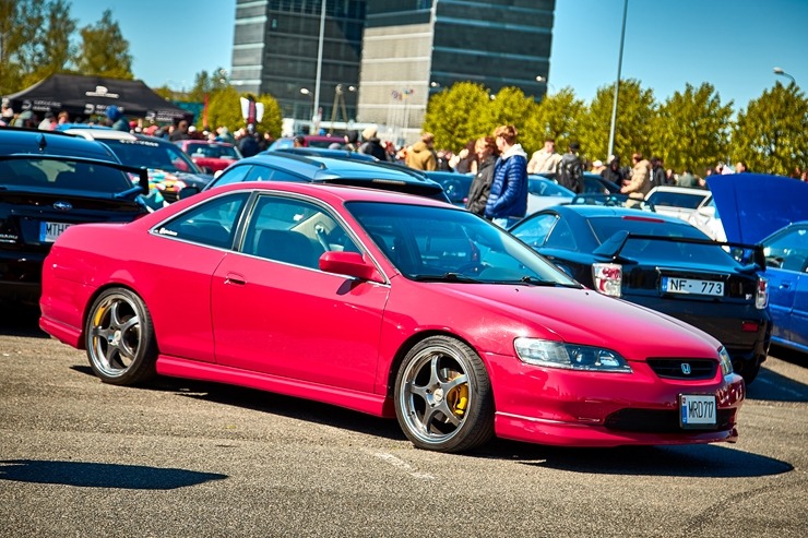 Pie Arēnas Rīga notiek starptautisks japāņu auto saiets Japfest Riga. Foto: Artūrs Umbraško 353809