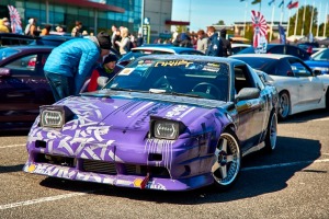 Pie Arēnas Rīga notiek starptautisks japāņu auto saiets Japfest Riga. Foto: Artūrs Umbraško 21