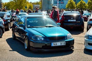 Pie Arēnas Rīga notiek starptautisks japāņu auto saiets Japfest Riga. Foto: Artūrs Umbraško 42