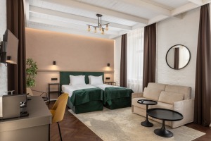 Šodien svinīgi atklās rekonstruēto viesnīcu «Konventa sēta Hotel» Vecrīgā. Foto: konventaseta.keystonecollection.com 5