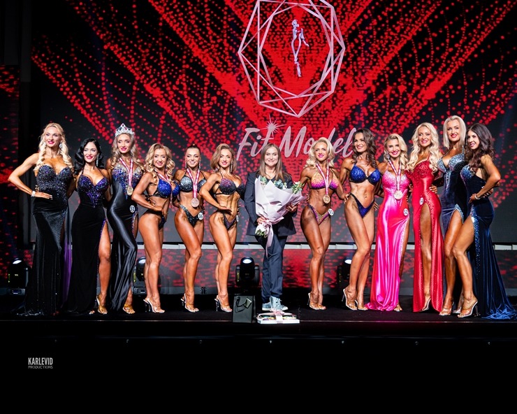 IFBB Starptautiskais turnīrā Latvijas sportisti kopumā tika pie 16 godalgām. Foto: Kristīne Vederņikova 354068