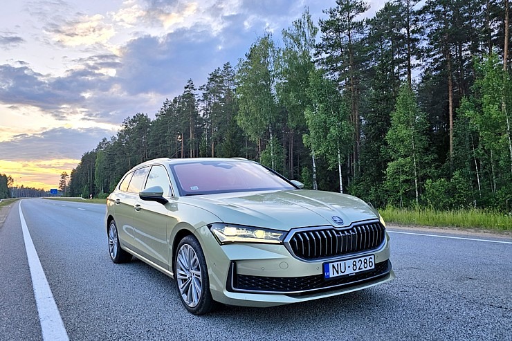 Travelnews.lv apceļo Latviju ar jauno un 150 zirgspēku jaudīgo «Škoda Superb Combi L&K» 354932