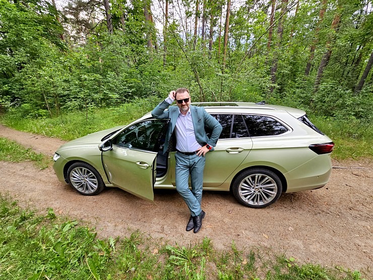 Travelnews.lv apceļo Latviju ar jauno un 150 zirgspēku jaudīgo «Škoda Superb Combi L&K» 354954