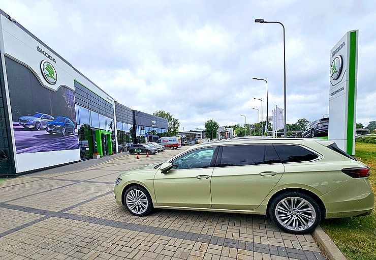 Travelnews.lv apceļo Latviju ar jauno un 150 zirgspēku jaudīgo «Škoda Superb Combi L&K» 354970