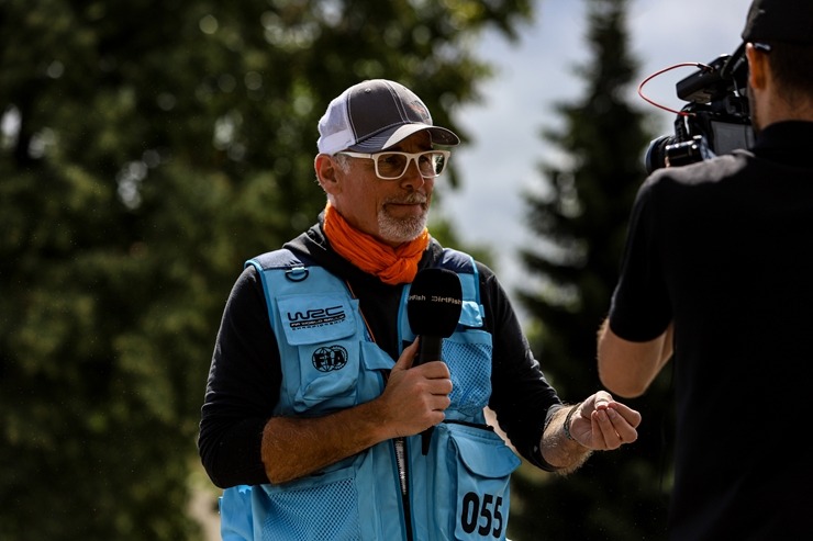 Piedāvājam spilgtākos foto mirkļus no FIA pasaules rallija čempionāta (WRC) debijas Latvijā. Foto: Gatis Smudzis 357086