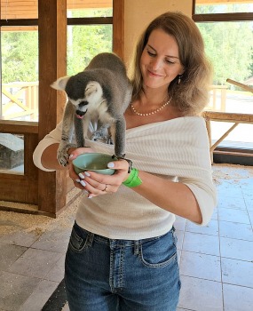 «Rakšu» brīvdabas ZOO tagad piedāvā lemurus un ķengurus 8