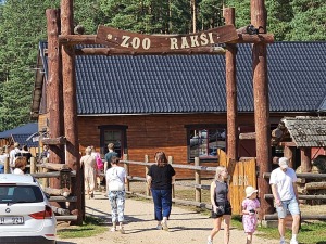 «Rakšu» brīvdabas ZOO Cēsu novadā piedāvā ne tikai kontaktu ar dzīvniekiem, bet arī teicamu infrastruktūru 44