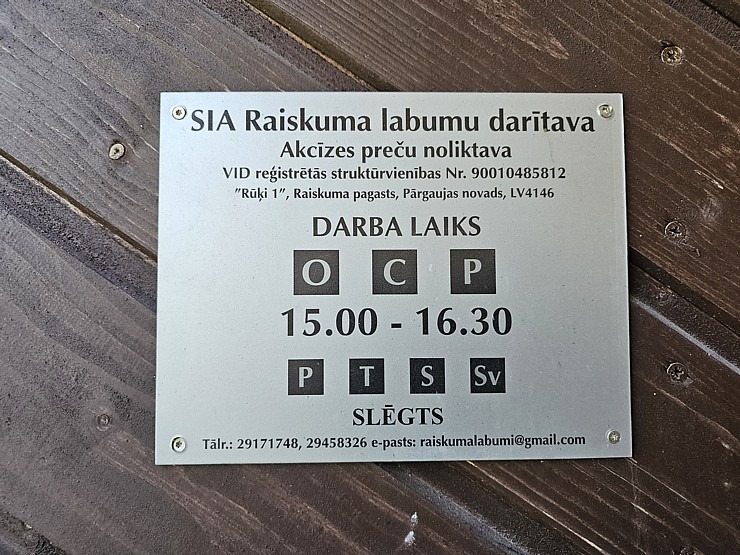 Apciemojam un izbaudām Raiskuma labumu darītavas gardumus Cēsu novadā 358745