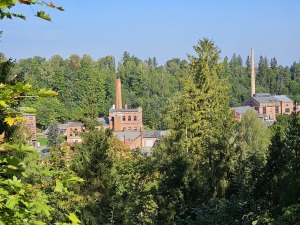 Apmeklējam vēsturiskās Līgatnes papīrfabrikas celtnes, kas ir unikāls industriālā tūrisma objekts 3