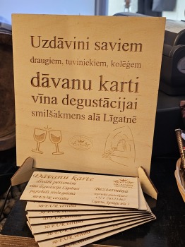 Iepazīstam Līgatnes tūrisma informācijas centru un «Līgatnes vīna darītava» piedāvājumu 37