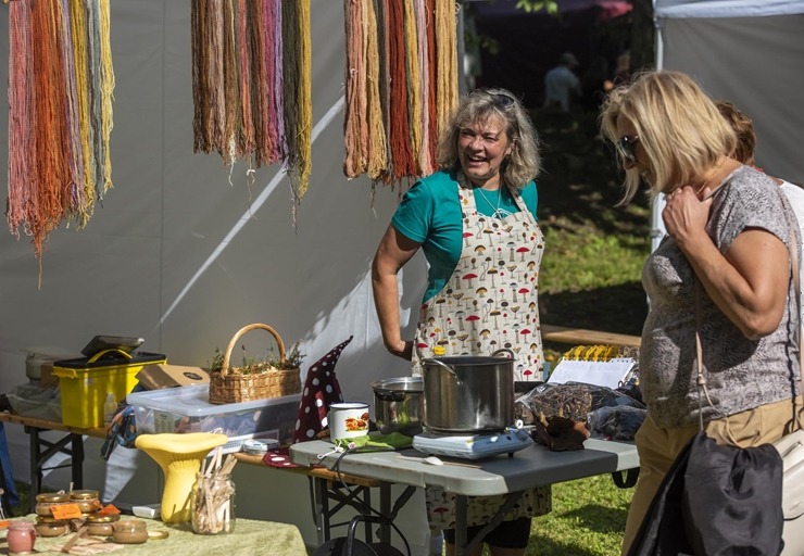 Zaubes savvaļas kulinārais festivāls pulcē dabas garšu un tautas pavārmākslas cienītājus. Foto: Andris Eglītis 359734