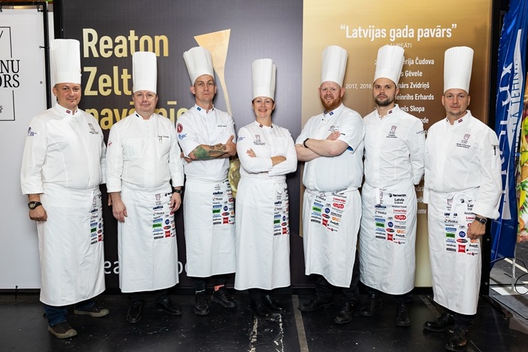 Skati «Pavāru kluba» konkursa labākos ēdienus no «Riga Food 2024». Foto: Sergejs Skripa 359835