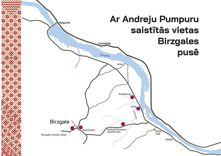 Ogres novads aicina izbraukt maršrutu «Pa Andreja Pumpura pēdām». Foto: Aigars Putniņš 360496