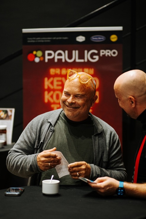 «Paulig Pro» sadarbība ar Korejas vēstniecību iepazīstina ēdinātājus ar jaunām garšām. Foto: Juris Ross «Paulig Pro» sadarbība ar Korejas vēstniecību iepazīstina ēdinātājus ar jaunām garšām. Foto: Juris Ross 360624