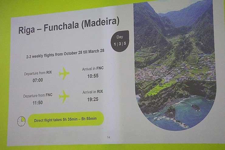 Madeira sadarbībā ar «airBaltic» informē Latvijas tūrisma firmas par jauno ceļojuma galamērķi 362636