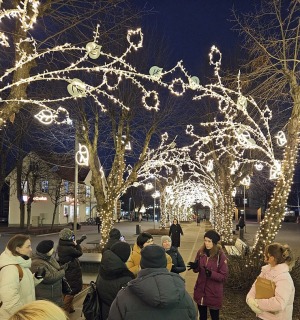 Ogre piedāvā Ziemassvētku noskaņojumu ar instagramīgiem gaismas objektiem 12