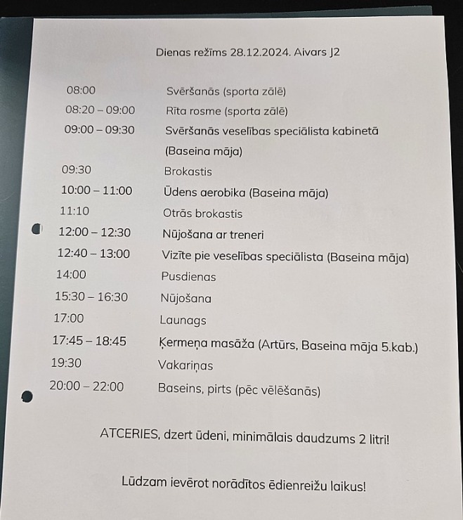 Travelnews.lv direktors 3 dienās nomet 3 kg - svara korekcijas centrā «Via Vitalite» Aizputē 366265