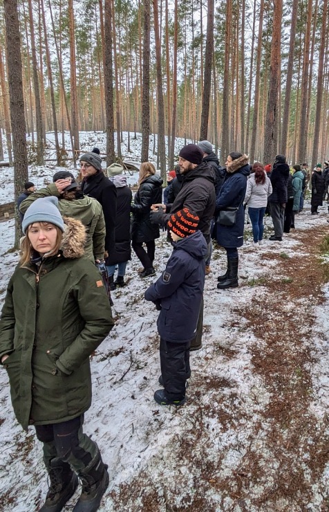 Latvijas patrioti Mārupes novada Antiņu kapos atceras Ziemassvētku kaujas ar cīņu rekonstrukciju. Foto: Juris Smaļinskis. Vairāk informācijas - milita 366726