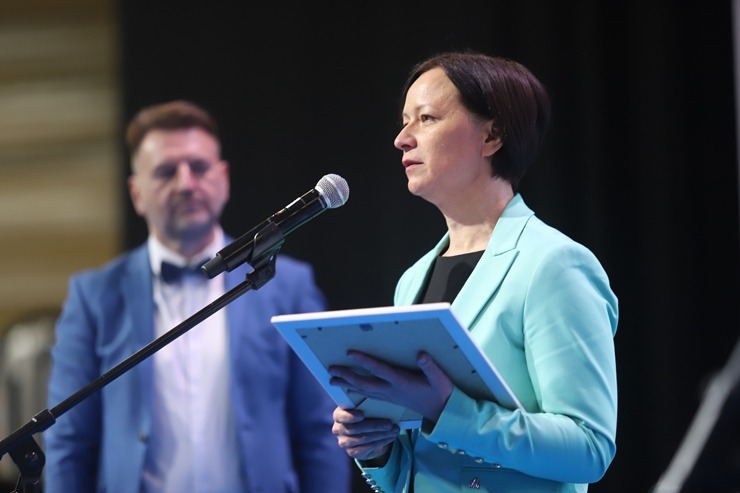 «GADA CILVĒKS TŪRISMĀ 2024» apbalvošanas ceremonija tūrisma izstādē «Balttour 2025». Foto: Rojs Maizītis 367329