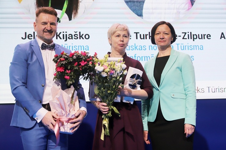 «GADA CILVĒKS TŪRISMĀ 2024» apbalvošanas ceremonija tūrisma izstādē «Balttour 2025». “Tūrisma informācijas centra vadītājs” Bauskas novada tūrisma inf 367339