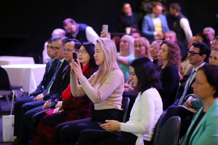 «GADA CILVĒKS TŪRISMĀ 2024» apbalvošanas ceremonija tūrisma izstādē «Balttour 2025». Foto: Rojs Maizītis 367315