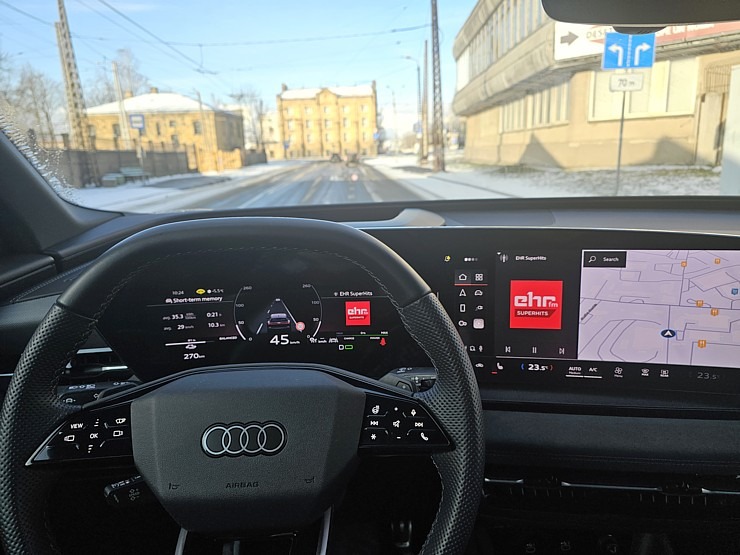 Ar 387 zirgspēku jaudīgo «Audi Q6 SUV e-tron» apceļojam Latviju 367772