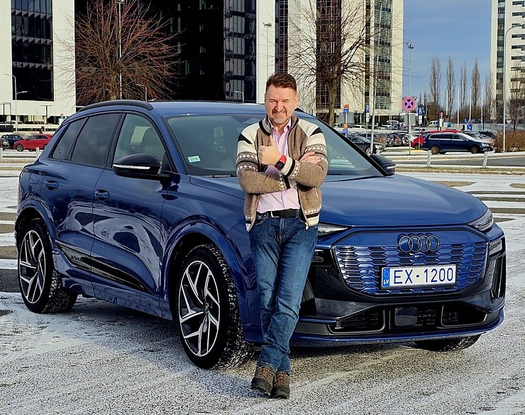 Ar 387 zirgspēku jaudīgo «Audi Q6 SUV e-tron» apceļojam Latviju 367754