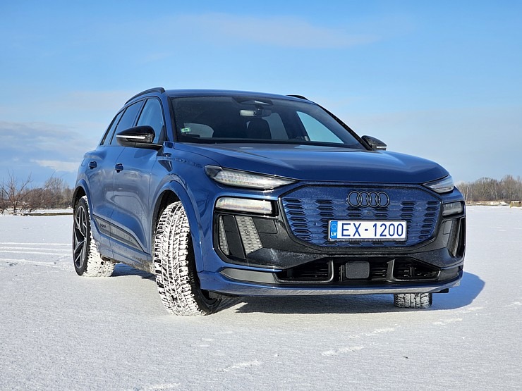 Ar 387 zirgspēku jaudīgo «Audi Q6 SUV e-tron» apceļojam Latviju 367755