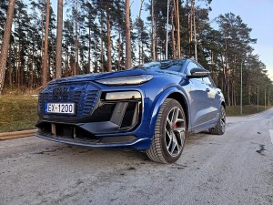 Ar 387 zirgspēku jaudīgo «Audi Q6 SUV e-tron» apceļojam Latviju 19