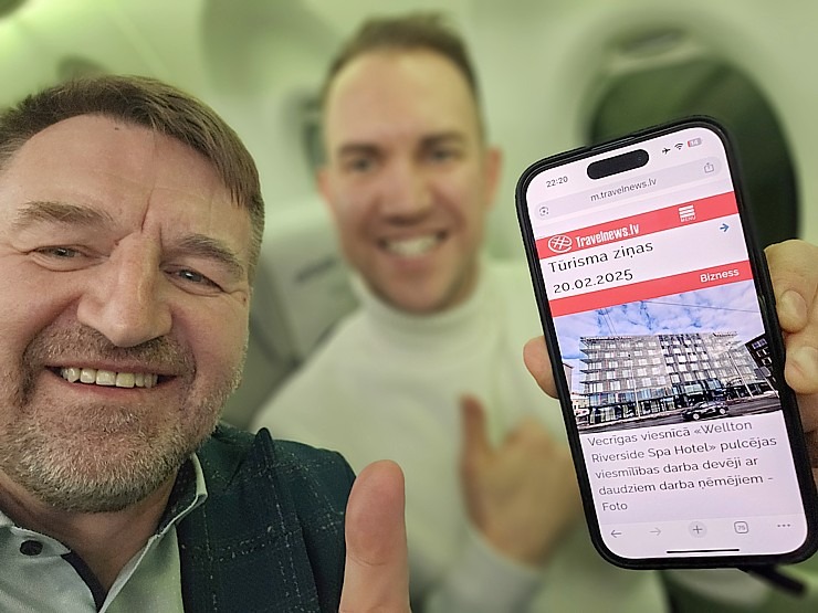 «airBaltic» debesīs bez papildus maksas piedāvā «Starlink» interneta pieslēgumu 367951