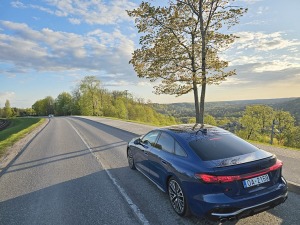  Travelnews.lv ceļo uz Siguldu un Jūrmalu ar jauno un 367 zs jaudīgo «Audi S5 Sedan» 10