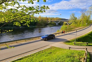 Travelnews.lv ceļo uz Siguldu un Jūrmalu ar jauno un 367 zs jaudīgo «Audi S5 Sedan» 2