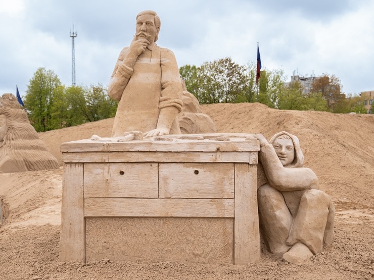 19. Starptautiskā smilšu skulptūru festivāls “Sand Signs 2025” pulcēja 17 meistarus no 11 valstīm. Foto: Raina Šmelde 19. Starptautiskā smilšu skulptūru festivāls “Sand Signs 2025” pulcēja 17 meistarus no 11 valstīm. Foto: Raina Šmelde 371279