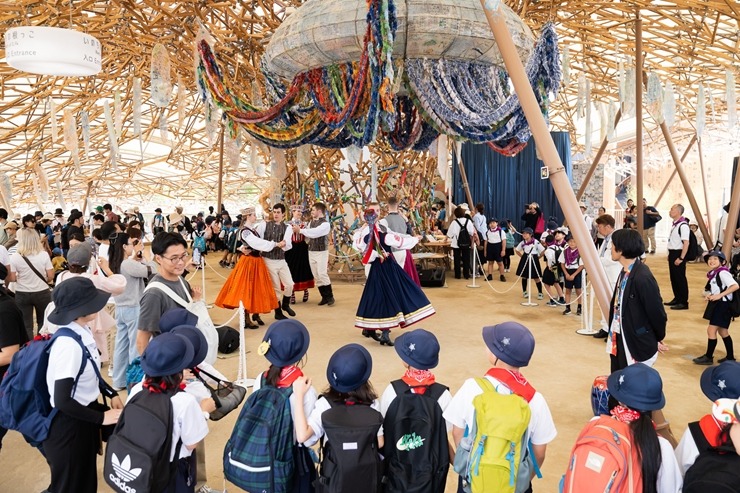 «EXPO 2025 Osaka» Japānā tiek svinēta Latvijas Nacionālā diena «Voice and Echo». Foto: Reinis Oliņš «EXPO 2025 Osaka» Japānā tiek svinēta Latvijas Nacionālā diena «Voice and Echo». Foto: Reinis Oliņš 371347
